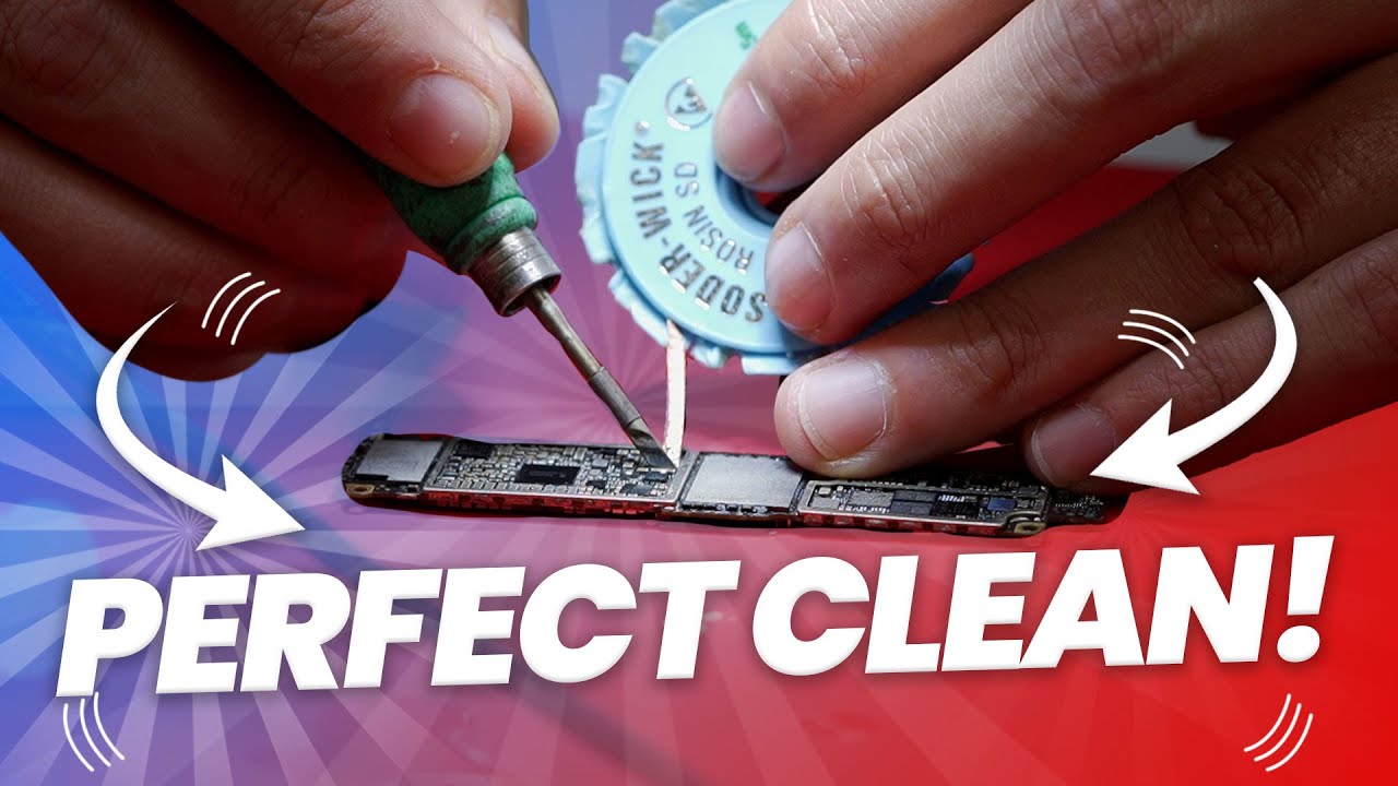 How To Clean a Motherboard iPhone Repair YouTube