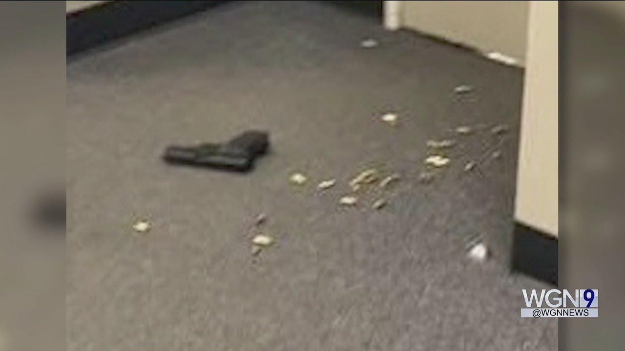 South suburban high school placed on lockdown after gun found - YouTube