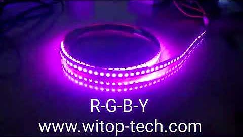 SK6812 RGBY Colorful Addressable LED Strip WITOP 2