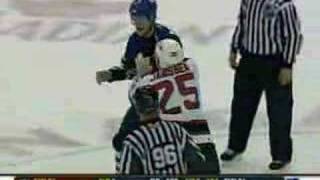 Wade Belak vs Cam Janssen March 20, 2007