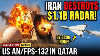 Iran Destroys $1.1B US AN/FPS-132 Radar in Qatar by $20k Drone  – Gulf Missile Shield Shattered