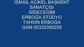 İSMAİL AÇIKEL BAŞKENT SANATÇISI GİDECEĞİM ERBOĞA STÜDYO