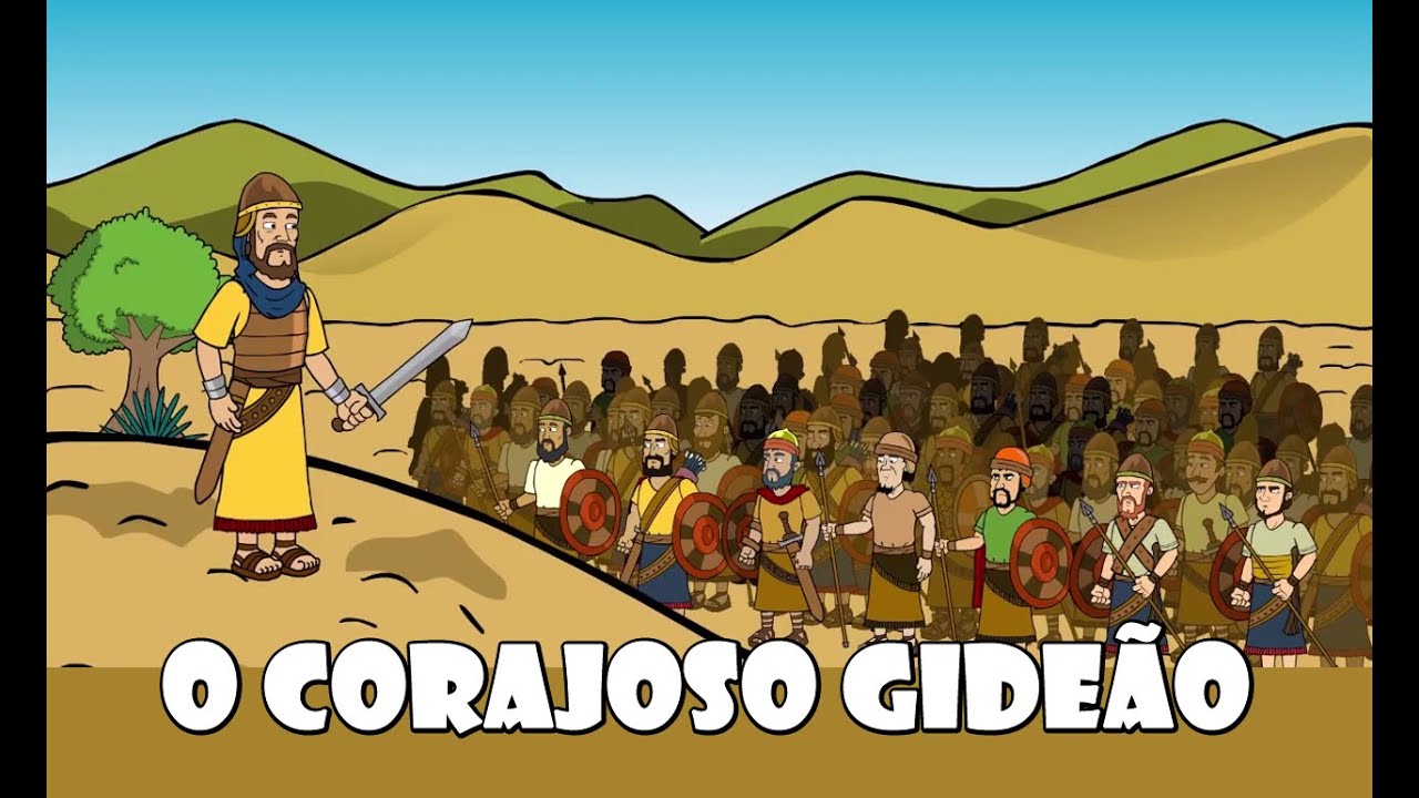 DESENHOS BÍBLICOS - O CORAJOSO GIDEÃO - YouTube