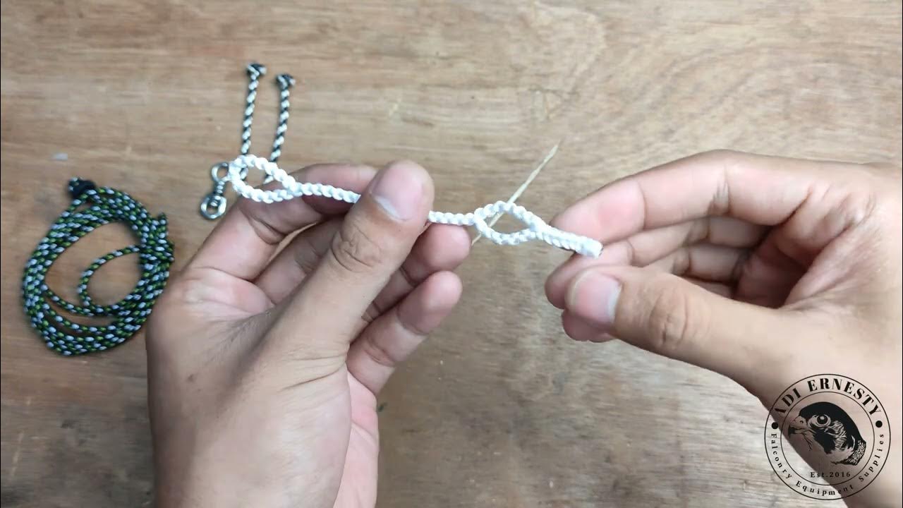  braided falconry jesse extender youtube