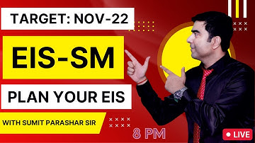 CA Inter EIS-SM Plan your EIS with Sumit Parashar Sir Part-01
