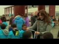 Crown princess mary visits greenland with mary  foundation 2012