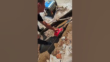 Underground pipeline dredging inspection process- Good tools and machinery make work easy
