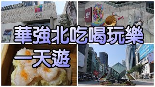 【深圳Vlog】深圳一天遊｜華強北吃喝玩樂｜九方購物中心｜蘩樓 ...