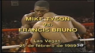 Mike Tyson vs Frank Bruno (en español)