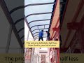 Aluminum alloy endurance panel awning has strong weather resistance.  #canopy #aluminum