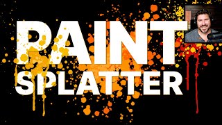 Inkscape Tutorial: How to Make Paint Splatter Vector Art