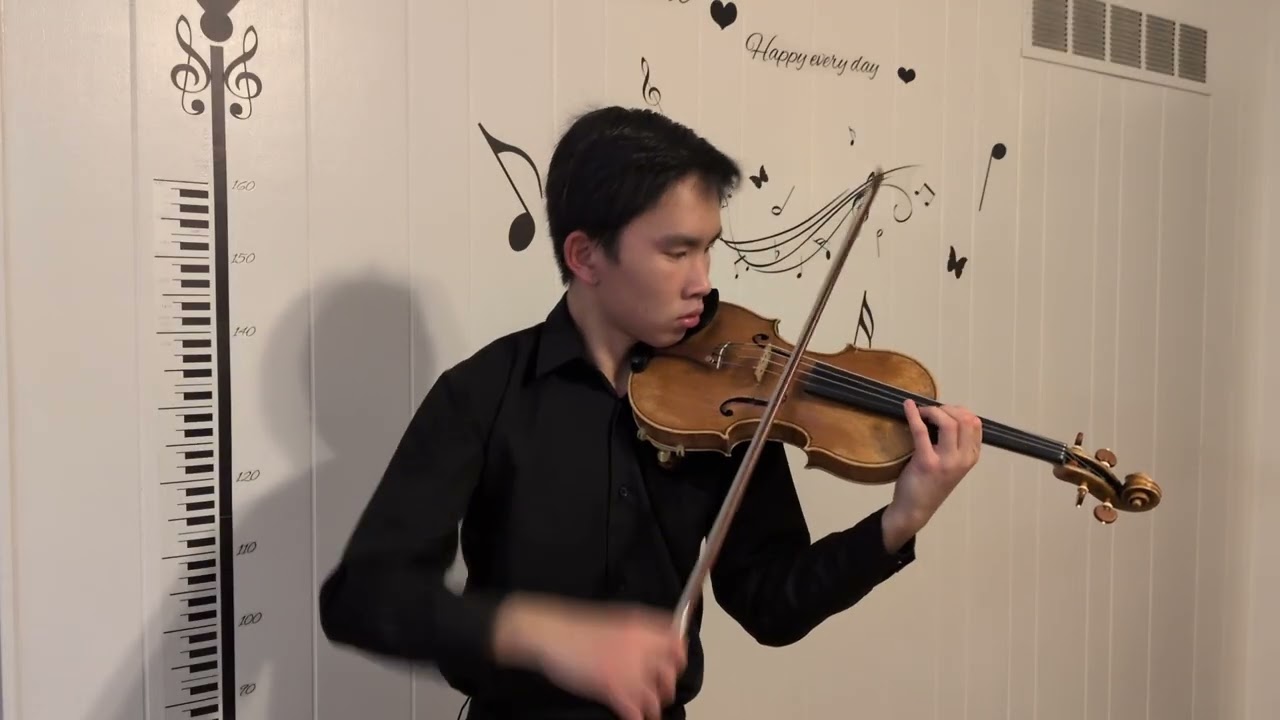 Asher Koh - Paganini 24 Caprices for Solo Violin, Op. 1, No. 2