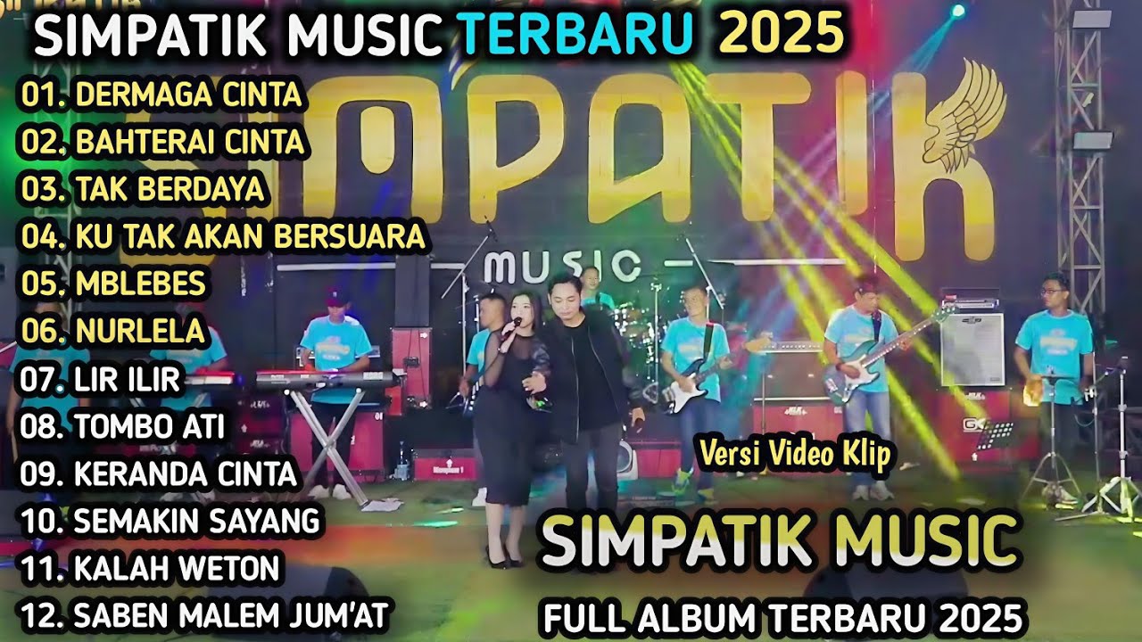 DERMAGA CINTA - Irwan Krisdiyanto Ft Ria Amelia - BAHTERA CINTA - SIMPATIK MUSIC FULL ALBUM 2025