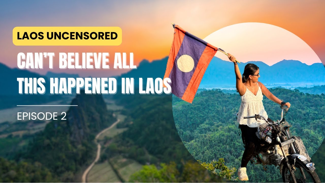 Did the Craziest and Scariest Thing in Laos 😱