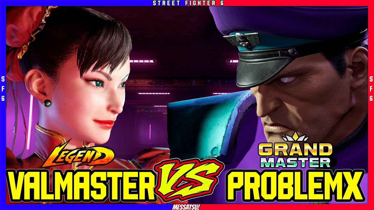 SF6 Valmaster (Chun li) VS ProblemX (M.Bison)💥Messatsu!💥スト6💥Street fighter 6