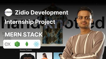 ZIDIO E-commerce Project MERN stack @Zidiodeve