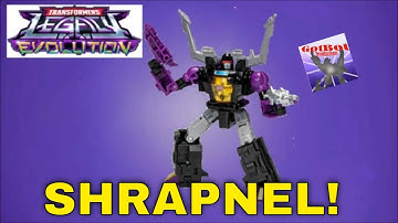 Transformers Legacy Evolution Shrapnel - GotBot True Review NUMBER 1066