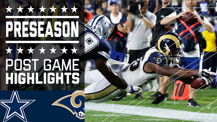 Cowboys vs. Rams | Game Highlights | NFL