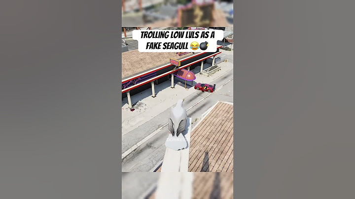 Trolling Low Lvls As A Fake Seagull 🤣💣 #shorts #gta #gta5 #gtaviral