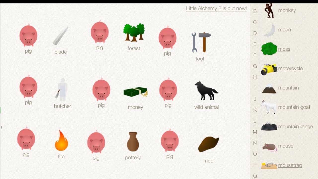 How to make Animals in Little Alchemy 2 - Pro Game Guides