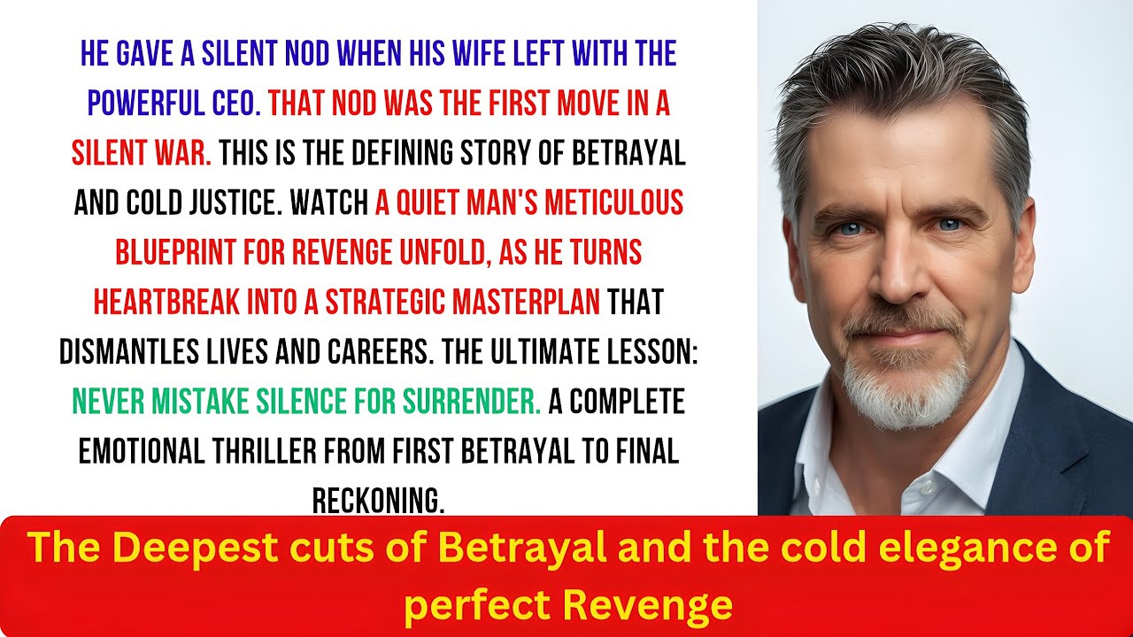 I Let My Wife Leave With Her CEO Boss. Then I Exposed Him And Took Everything | Part 1