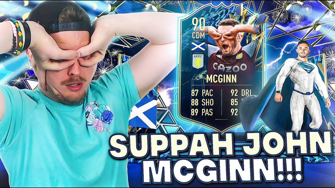 The BEST cheap TOTS card?! 90 TOTS McGinn Review! FIFA 22 Ultimate Team