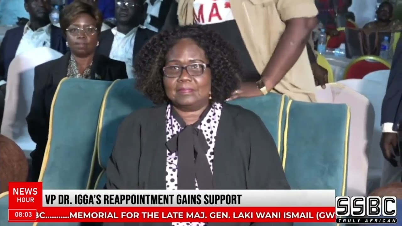 ВНОВЬ НАЗНАЧЕННЫЙ ВИЦЕ-ПРЕЗИДЕНТ ДОКТОР ДЖЕЙМС ВАНИ ИГГА ВСТУПИЛ В ДОЛЖНОСТЬ