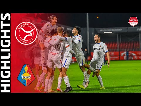 Almere City Stormvogels/Telstar Goals And Highlights