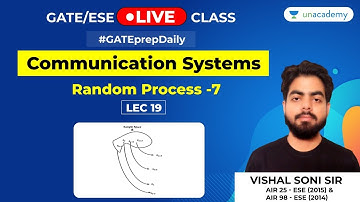 Communication Systems | Lec 19 | Random Process - 7 | GATE Electronics Engineering