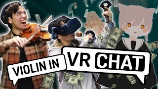 Getting Rich Playing Violin in VR Chat screenshot 4