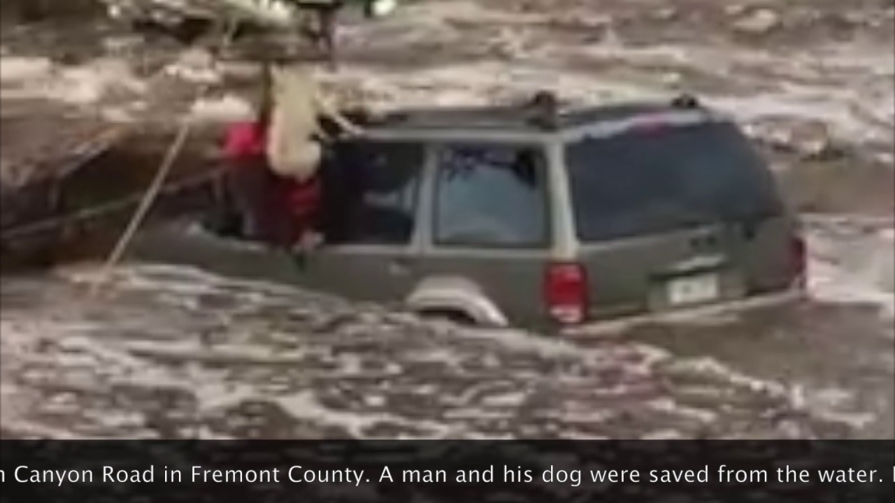 Dramatic Water Rescue Dramatic water rescue in Fremont County - YouTube