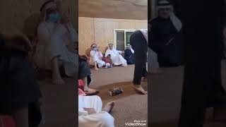 الشيخ علي بن عوضه والشاعر بن جروان في ضيافة قبيلة ال حارثيه شمران المنطقه الشرقيه