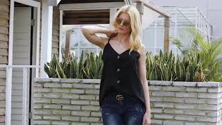 Cupshe Swimware-Swimsuit2019-Bathing Suit-Sleeveless Blouses Shirt