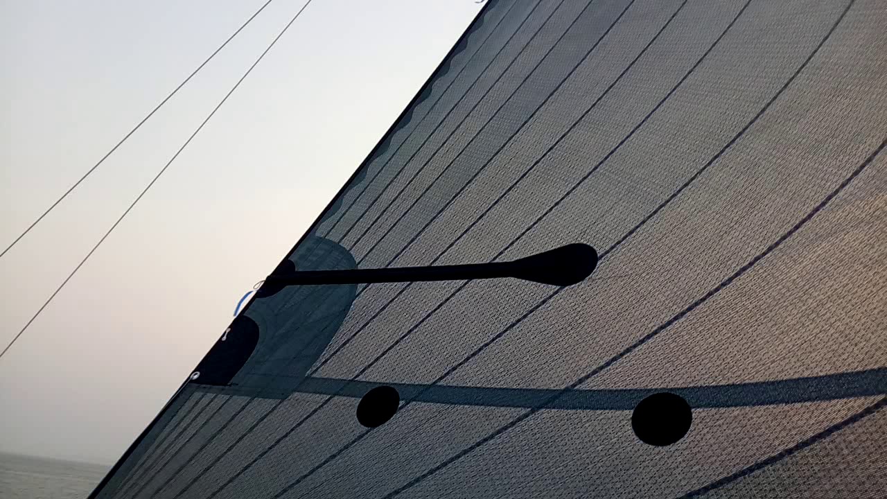 Aphrodite 101 #29 "Elixir" sailing herself