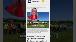 A major development proposal in Sarasota County is drawing attention.