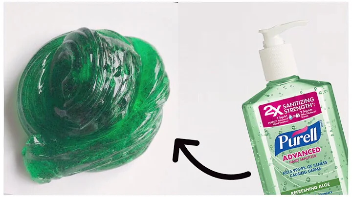 Hand Sanitizer Slime!!✨ Testing No Glue Hand Sanitizer Slime Recipes Part 2!!