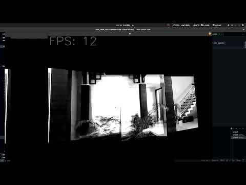 Three Video Stitch | NVIDIA CUDA | 15 FPS