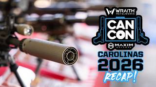 CANCON Carolinas 2026: Suppressed 50 Cals, Belt-Feds, Helicopters, & Every New Can We Shot