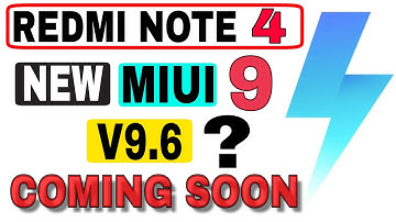 Redmi Note 4 NEW MIUI V9.6.? UPDATE Coming Very SOON | Be Alert | Ft. TNVJ
