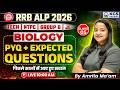 Biology PYQ &amp; Expected Questions for Railway Exams 2026 | RRB ALP | NTPC | Group D | JE | Class 5