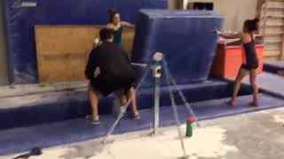 Tkachev drill in trench bar