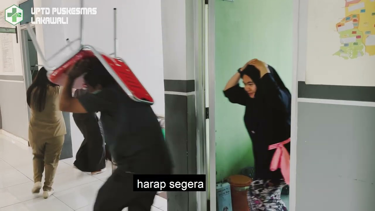 Simulasi Tanggap Bencana Gempa Bumi 