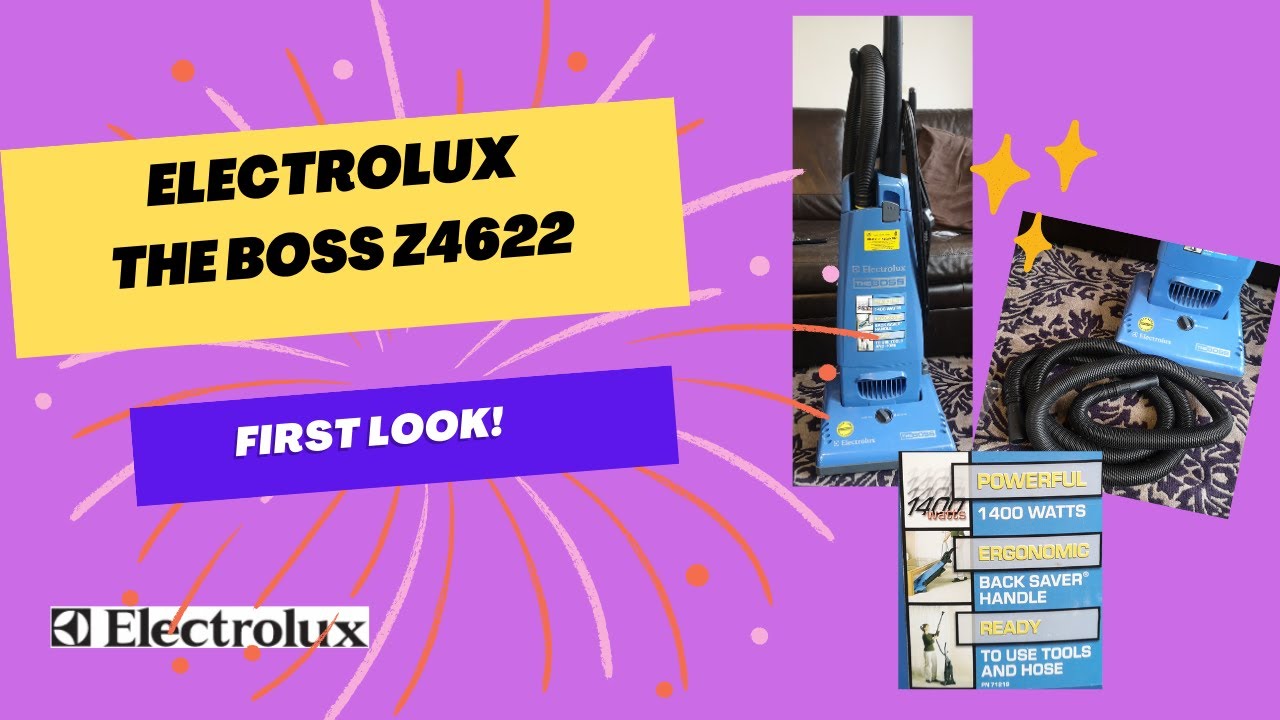 Electrolux The Boss Z4622 - First Look, Before Refurb! - YouTube