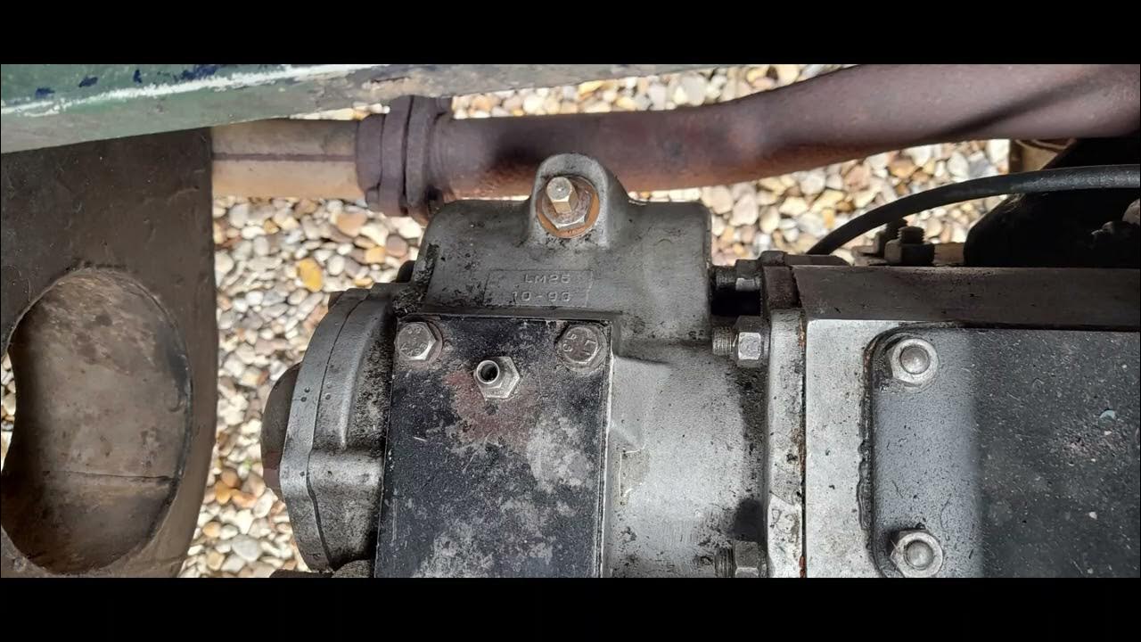 Hint to check your overdrive oil level in a Fairey Overdrive unit