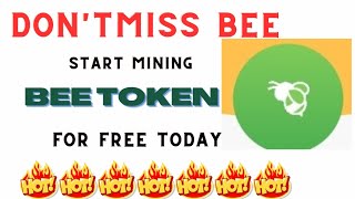 Start mining #bee token today | bee.network project| airdrop with huge potential, Don't miss this🔥🔥