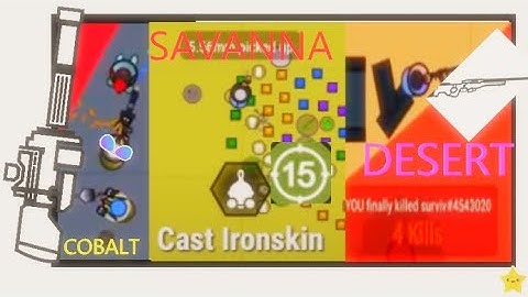 Surviv.io Lucky Moments. Cobalt, Savanna And desert Modes Lucky Finds And Gameplay.