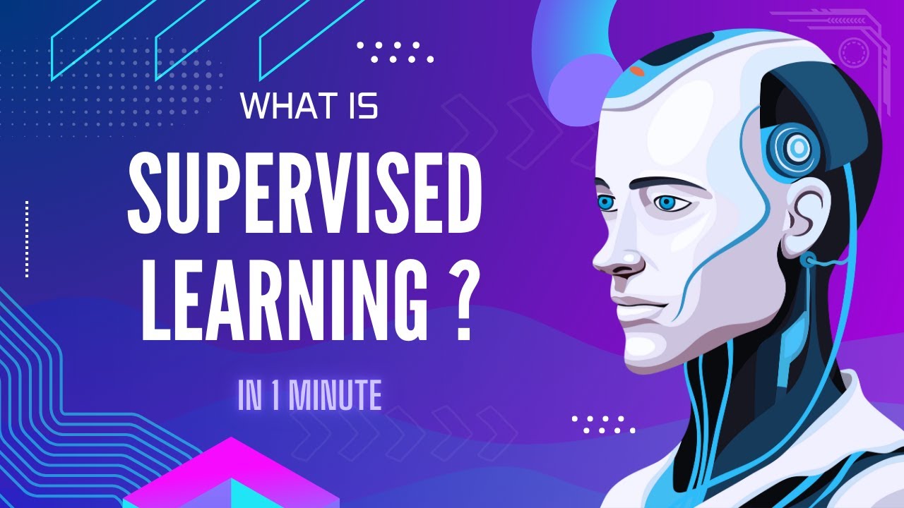 Supervised learning in 1 minute - YouTube