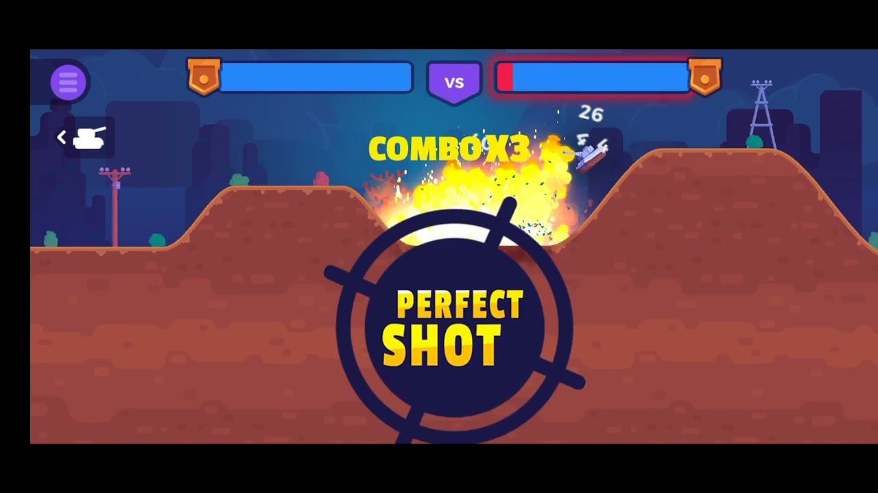 Играем в Tank Stars ⭐(против   компьютера)