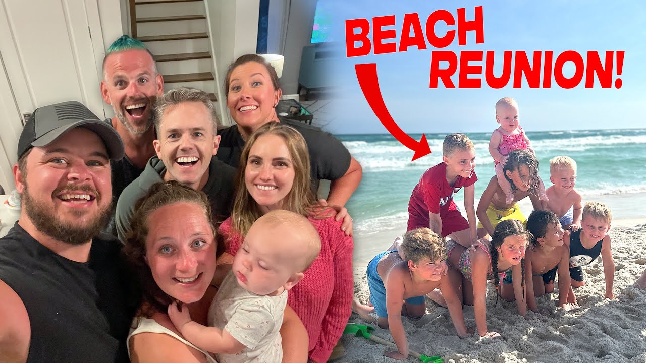 HUGE BEACH HOUSE REUNION!! (DBEJCK Summer Vacay 2023!) YouTube
