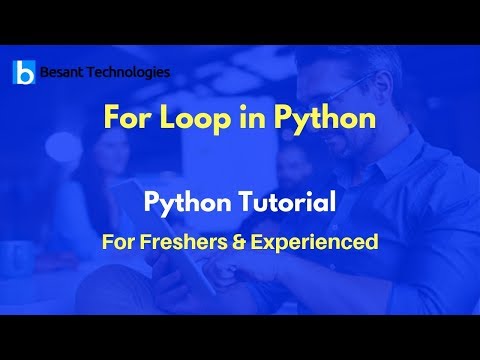 For Loop in Python | Python Tutorial For Beginners